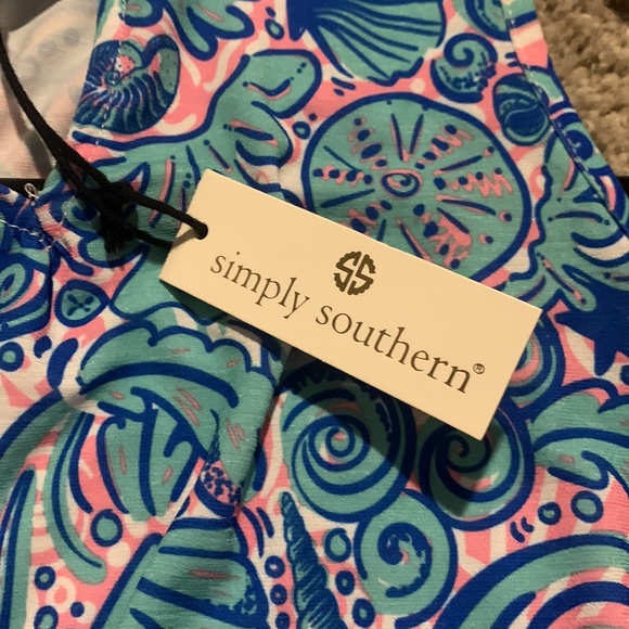 Multicolored simply Southern youth small dress - Picture 4 of 4